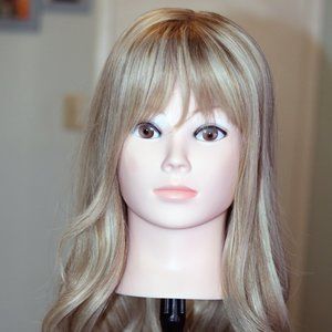 Blonde Human Hair topper